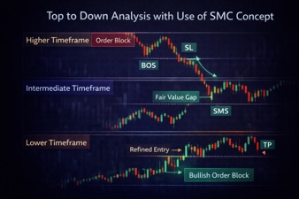 Top Down Analysis Trading: How to Use Smart Money Concepts for Accurate Entries